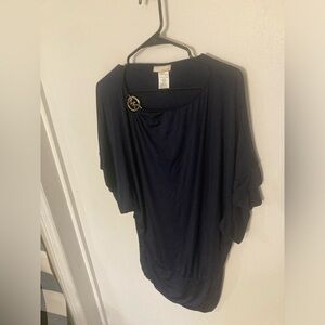 Michael Michael Kors Navy blue butterfly sleeve blouse in size XS.No flaws